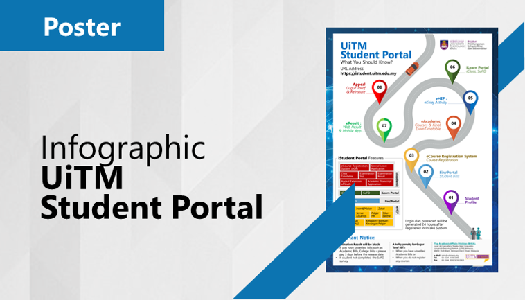 Poster UiTM Student Portal